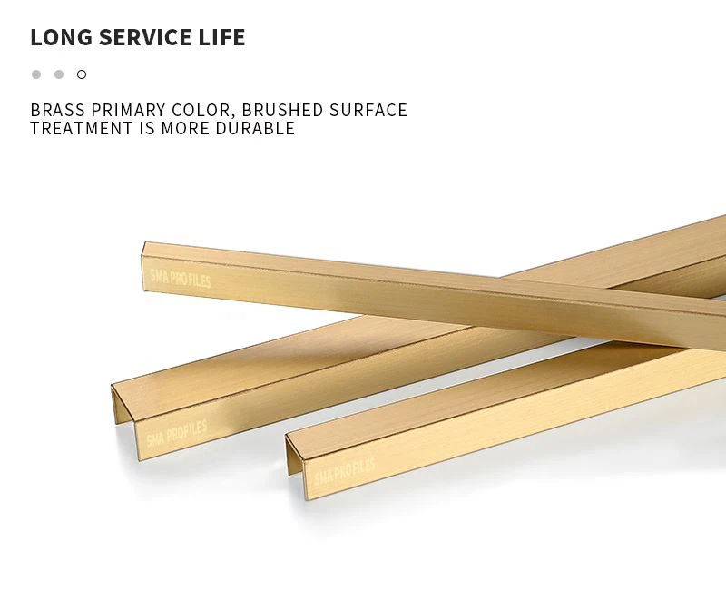 04 brass tile trim bathroom