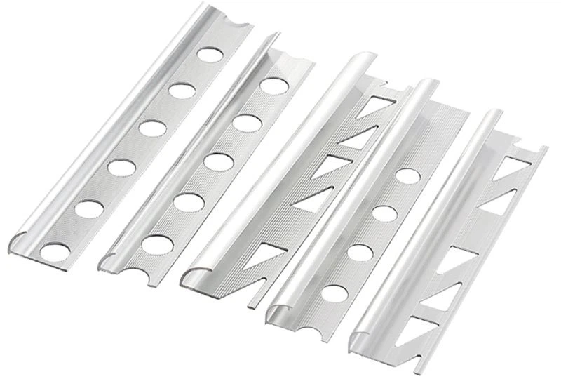 4 10mm straight edge tile trim