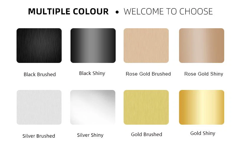 8. floor transition strips color