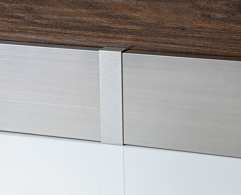 2. stainless flooring skirting boards