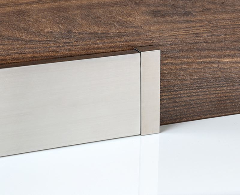 3. stainless flooring skirting line