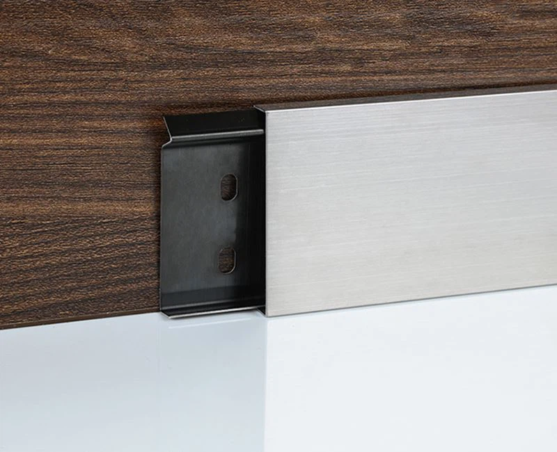 3. silver stainless steel skirting