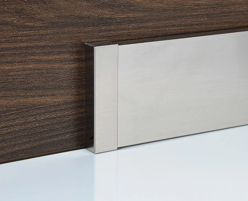 2. customized stainless steel skirt board