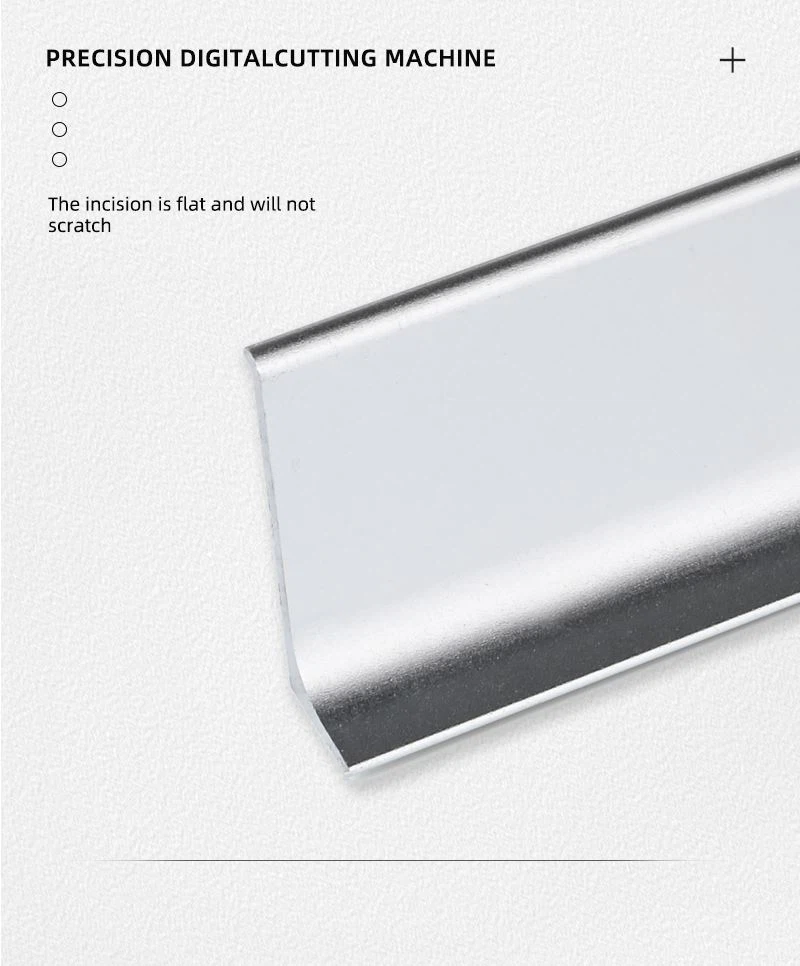 5. Wide size aluminium skirting