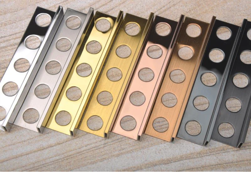 1. stainless steel trim strips‘