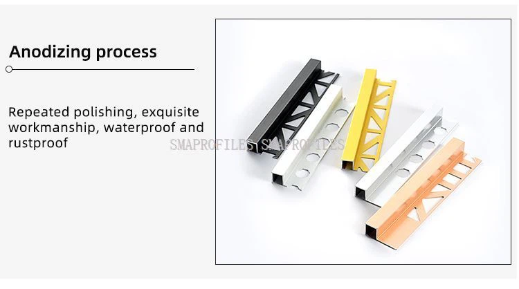 4. black aluminum edge trim