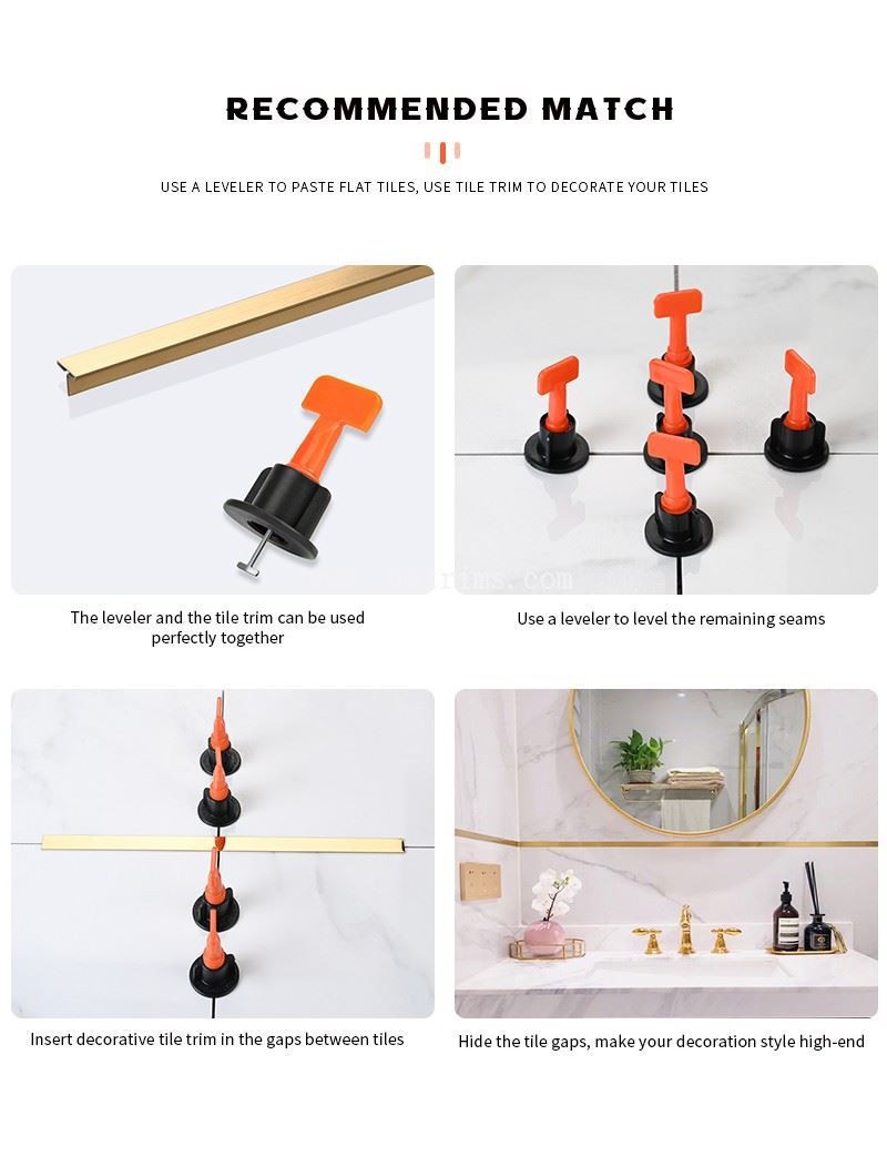 9. tile leveling system 1mm