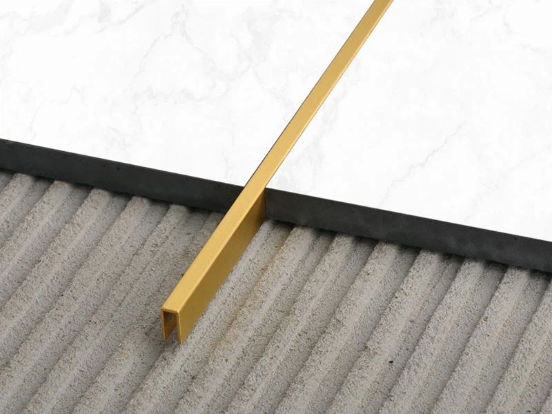 brass u decorative trim