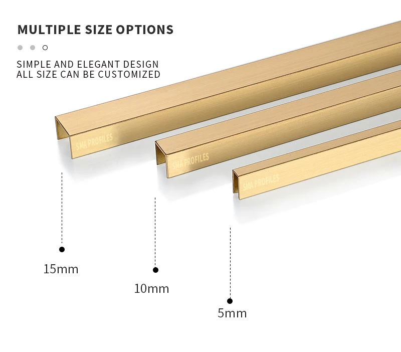 brass flat bar flooring trim
