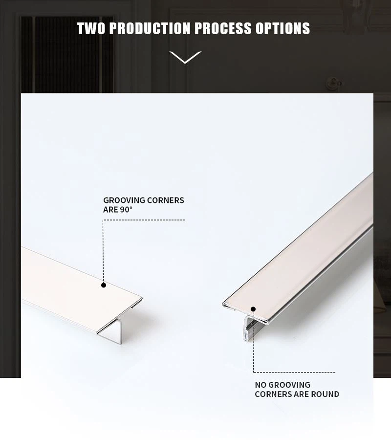 25mm width T shaped trim