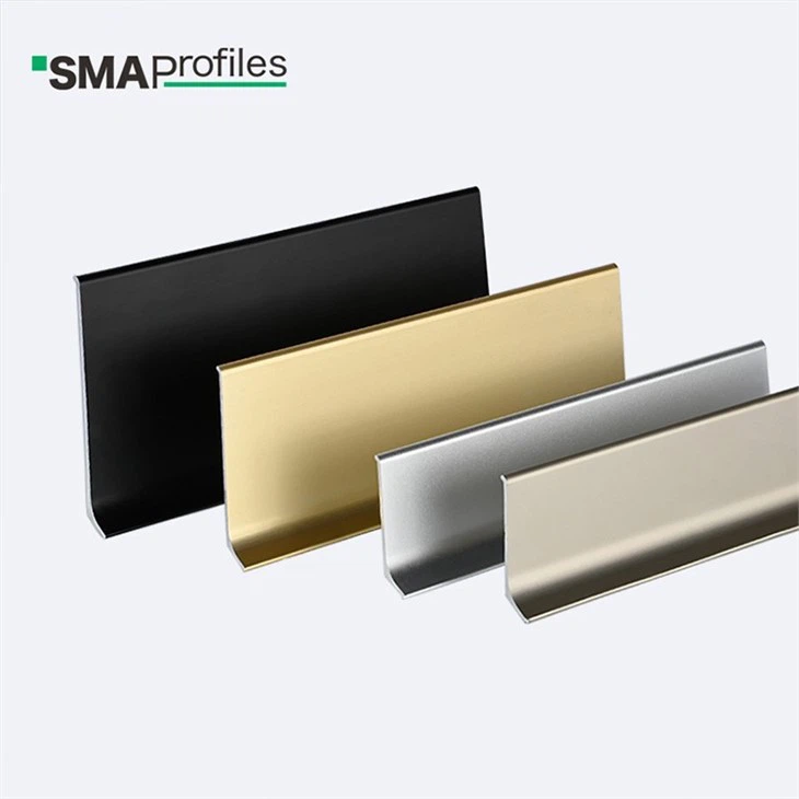 aluminium skirting for wall corner