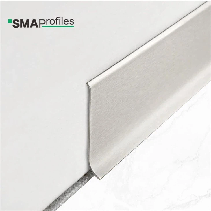 tiles and skirting board