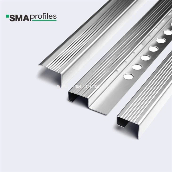 stainless stair edge nosing trim