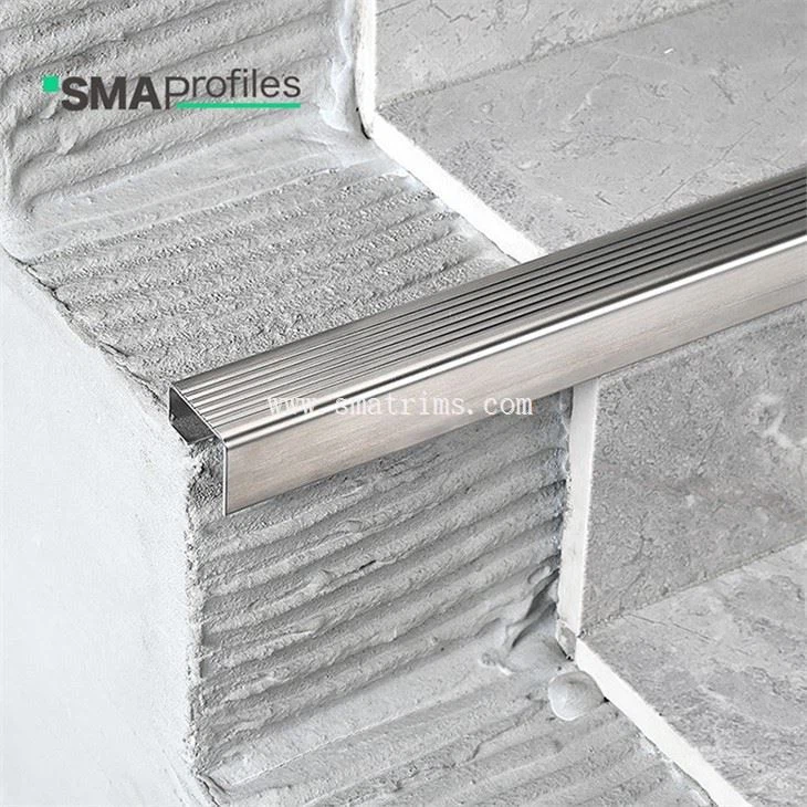 stainless stair non slip profile