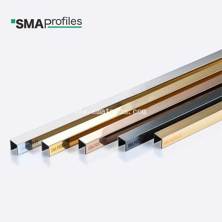 Aluminium F Shape Edge Trim Banding