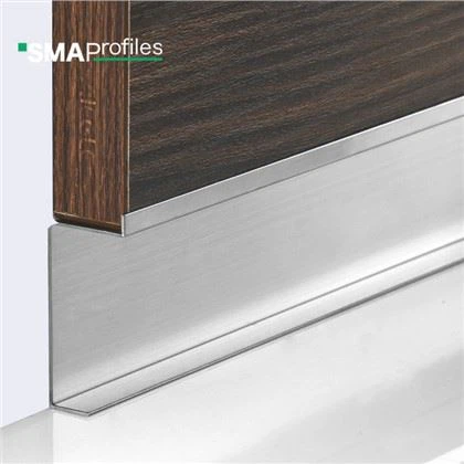 Stainless Steel Tiled Skirting Board For Wall