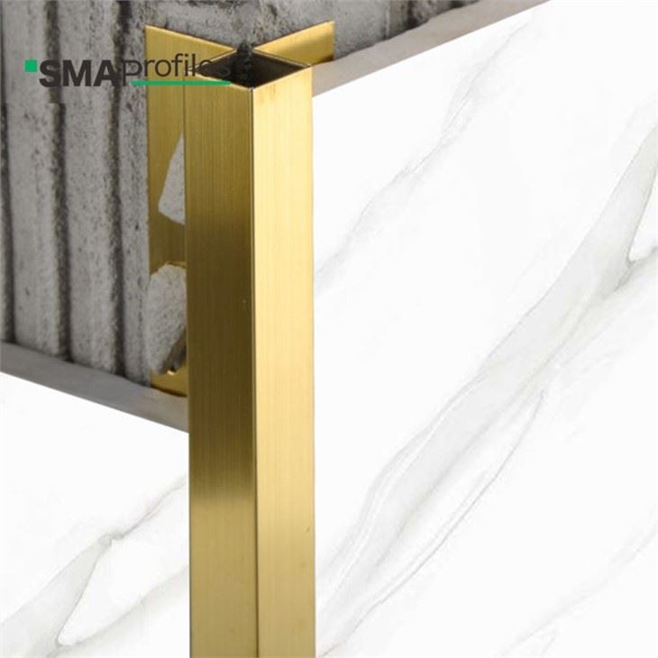 gold tile edge trim