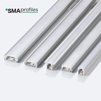 Aluminum Profiles With LED Strips For Wall