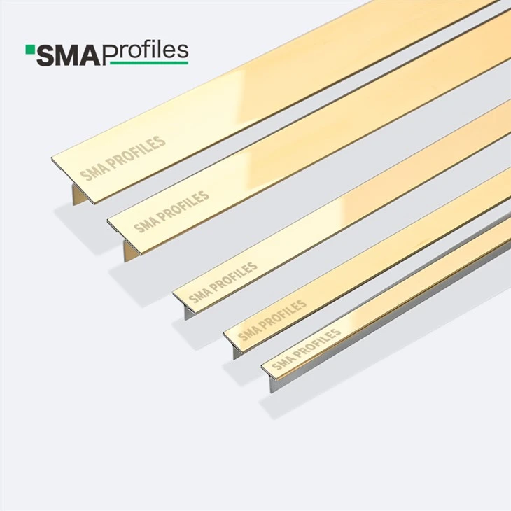 Stainless Steel 304 T-shaped Tile Trim